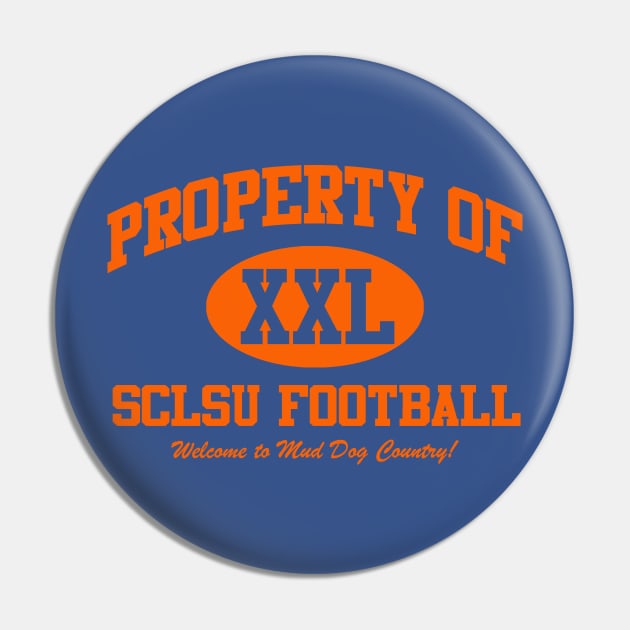 SCLSU Football Pin by PopCultureShirts