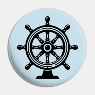Ship's Wheel Pin
