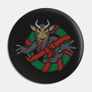 Krampus Busters Pin