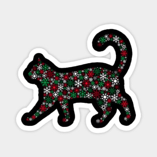 Christmas Cat Magnet