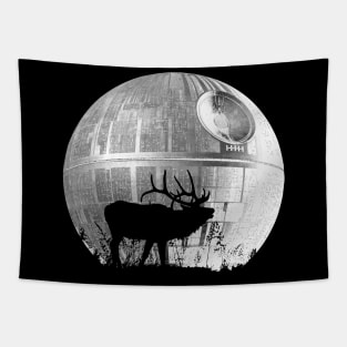 Elk That's No Moon Tapestry