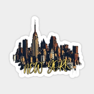 New york city skyline Magnet