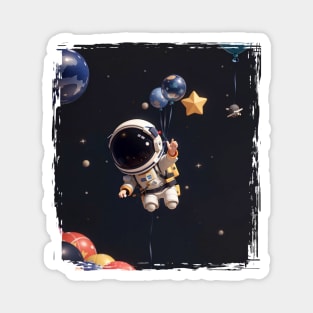 Little Baby Astrounaut Magnet