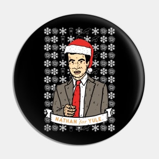 Nathan for Yule - Christmas Pin