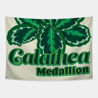 Calathea Medallion Tapestry