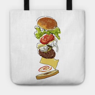 ~Funky~ Cheeseburger Tote