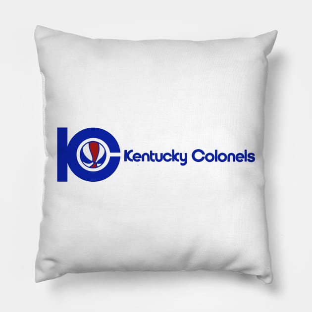 DEFUNCT - KENTUCKY COLONELS Pillow by LocalZonly