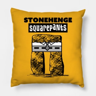 Stonehenge Squarepants Pillow