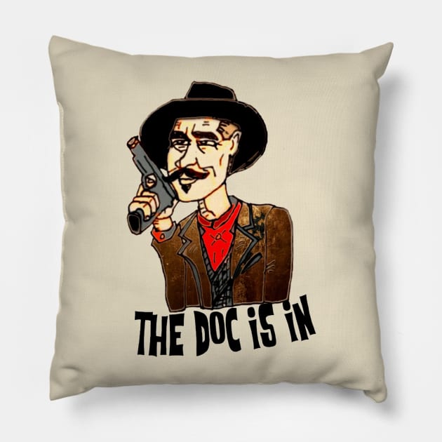 THE DOC Pillow by MattisMatt83