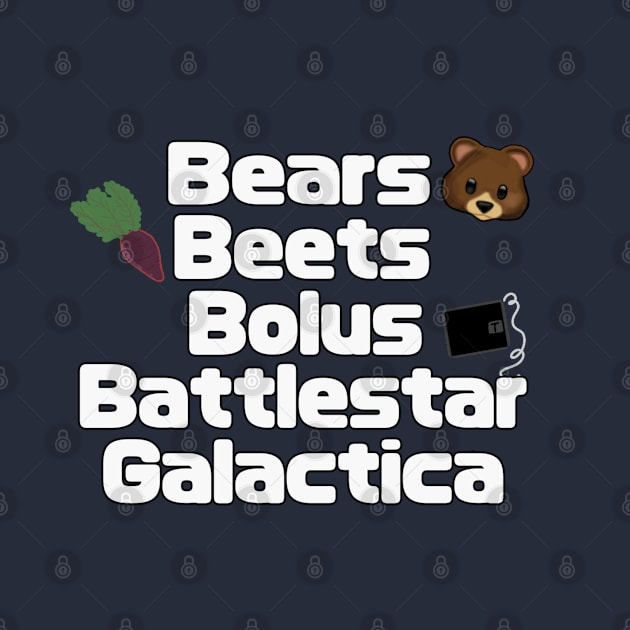 Bears, Beets, Bolus by CatGirl101