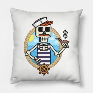 Skull Sailor Pillow