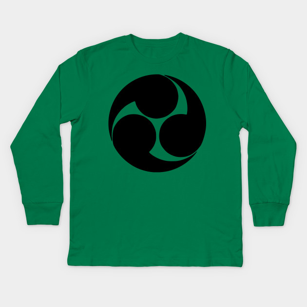 Get Wallpaper Mitsudomoe Symbol Japan Kinder Long Sleeve T Shirt Teepublic De For iPhone Free