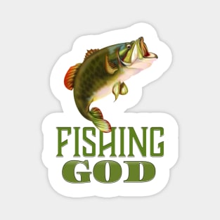 Fishing God Magnet