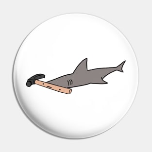 Hammerhead Shark Literally Pin