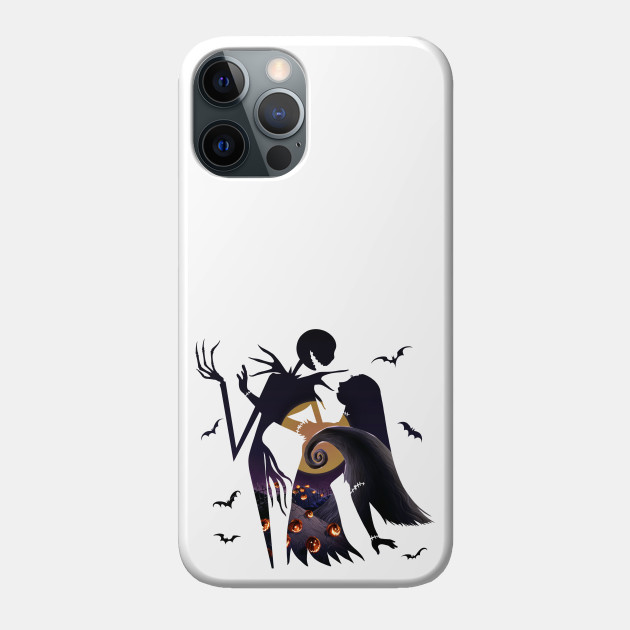 Jack and Sally - The Nightmare Before Christmas - Phone Case