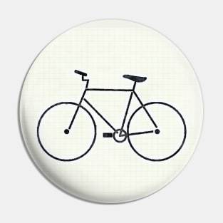 Bike Art Pin