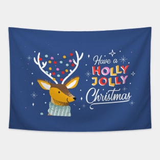 Have A Holly Jolly Christmas Tapestry