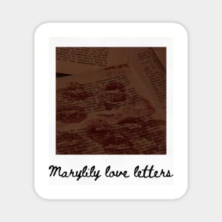 Marylily Love Letters Magnet