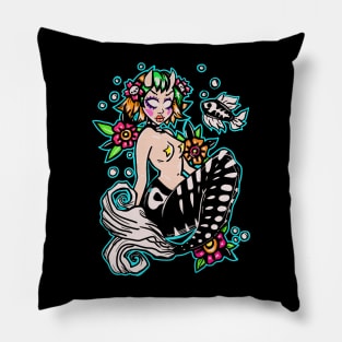 Swimming With The Fishes Pillow