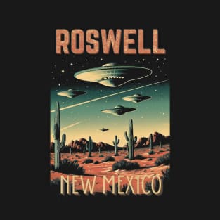 "Roswell Reverie" Vintage Graphic Tee T-Shirt