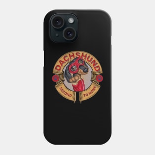 Dachshund Second to None Phone Case