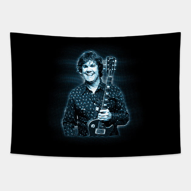 Still Got the Blues Celebrate the Guitar Mastery of Gary Moore with a Stylish T-Shirt Tapestry by Angel Shopworks