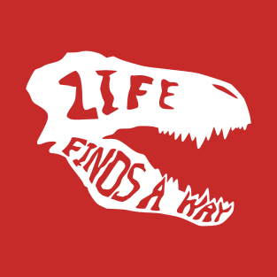 Life finds a way v2 T-Shirt