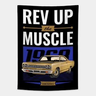 1968 Road Runner Car Tapestry