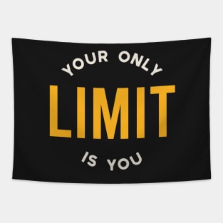 Fitness Motivation Your Only Limit Is You Tapestry