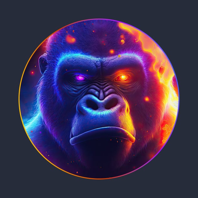 Gorilla - Cosmic Inferno by wumples