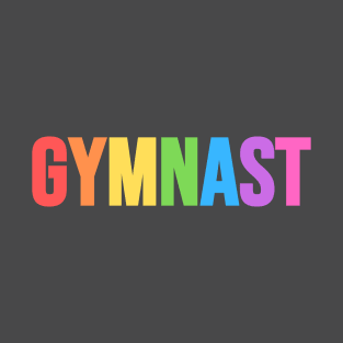GYMNAST (Pastel Rainbow) T-Shirt