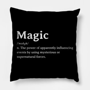 Word Magic definition Pillow