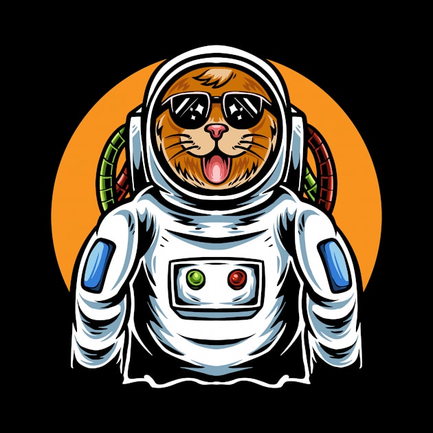 astro cat by TSLH_Artlab