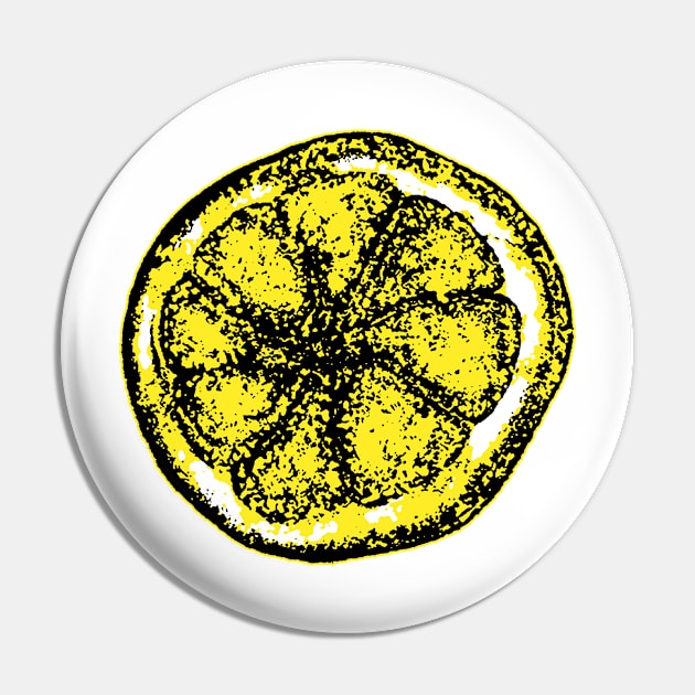 Stone Roses Merch The Stone Roses Lemon Ringer Pin by L-Ison