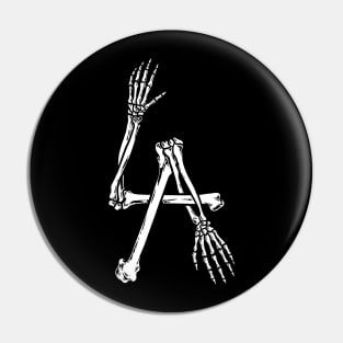 Los Angeles Bones Pin