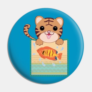 Lucky Pockets - The Year of the Tiger. Pin