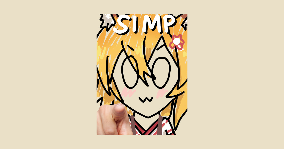 Senko Simp Anime Magnes Teepublic Pl