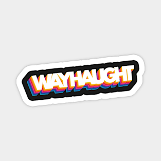 Retro WayHaught Magnet