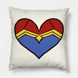 Marvelous Captain Heart Pillow