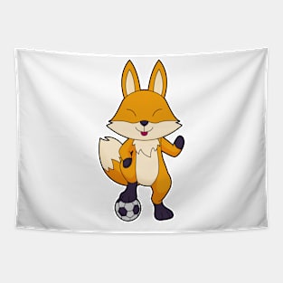 Fox Soccer player Soccer Tapestry