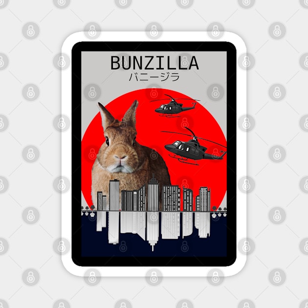 BUNZILLA Magnet by AdorableTees