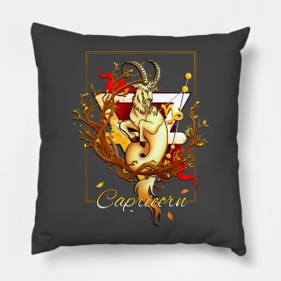 Capricorn - Proud and Pragmatic Pillow