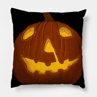 Halloween Jack o Lantern Pillow