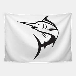 Blue Marlin Icon Tapestry