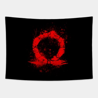 GHOST OF SPARTA - red version Tapestry