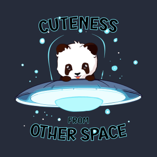 Panda cuteness from other space T-Shirt