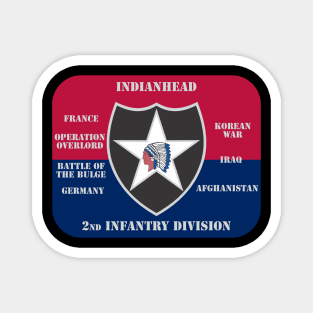 2nd Infantry Division Magnet