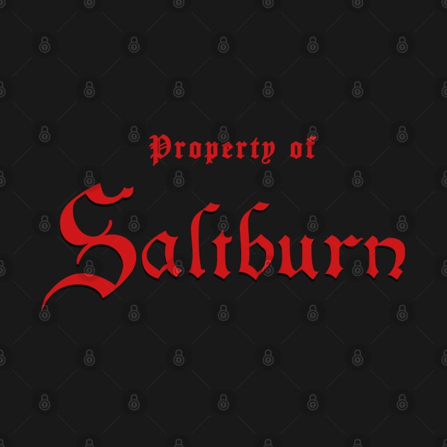 Saltburn Movie Design by PengellyArt