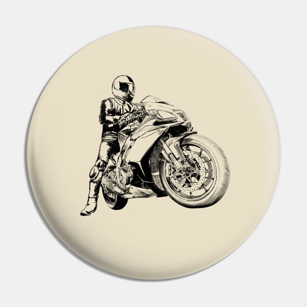 Biker Pin by sibosssr