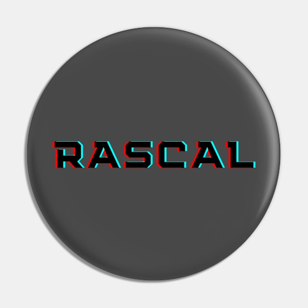 Rascal Pin by Desert Owl Designs